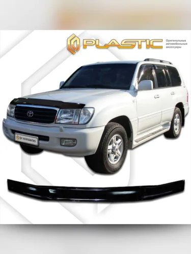 Дефлектор капота Classic черный Toyota Land Cruiser 100 1998-2002