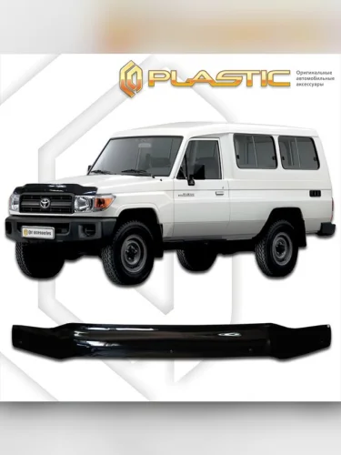 Дефлектор капота Classic черный Toyota Land Cruiser  2010