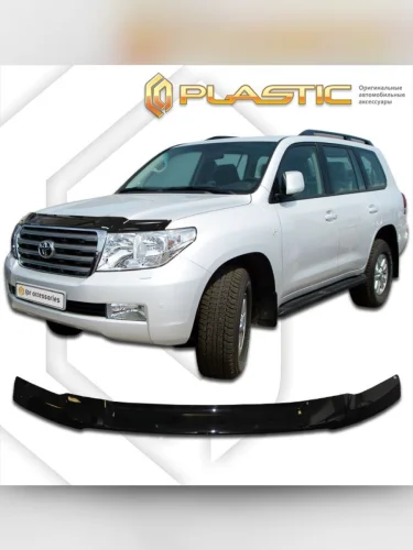 Дефлектор капота Classic черный Toyota Land Cruiser 200 2012–2015