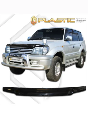 Дефлектор капота Classic черный Toyota Land Cruiser Prado  1996-2002