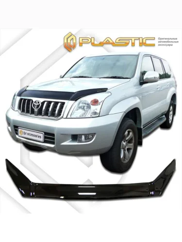 Дефлектор капота Classic черный Toyota Land Cruiser Prado  2004-2009