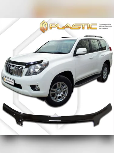 Дефлектор капота Classic черный Toyota Land Cruiser Prado IV поколение, джип/suv 5 дв.  2009-2013