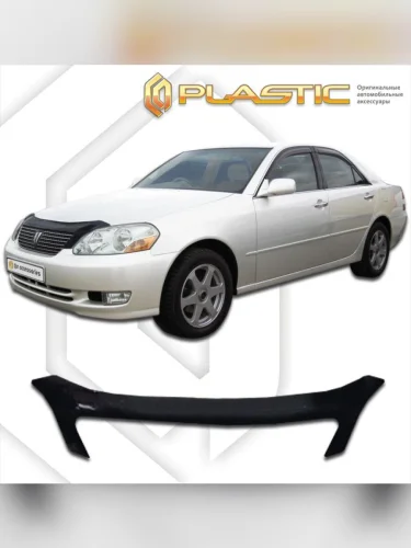 Дефлектор капота Classic черный Toyota Mark-2  2000-2002
