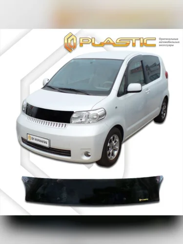Дефлектор капота Classic черный Toyota Porte  2004-2012