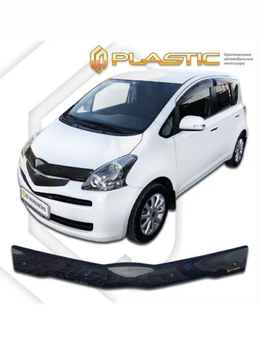 Дефлектор капота Classic черный Toyota Ractis I поколение, I поколение рестайлинг, хэтчбек 5 дв., рынок Японии 2005 - 2010