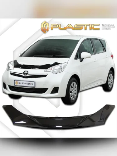 Дефлектор капота Classic черный Toyota Ractis  2010–2014
