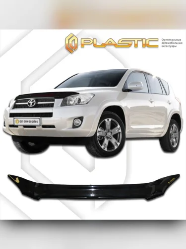Дефлектор капота Classic черный Toyota Rav4  2009