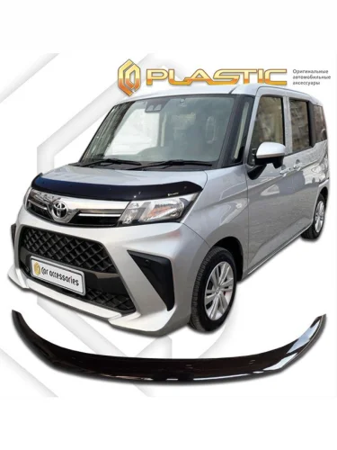 Дефлектор капота Classic черный Toyota Roomy I поколение рестайлинг, хэтчбек 5 дв.  2020 - н.в.