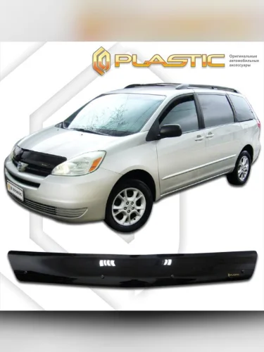Дефлектор капота Classic черный Toyota Sienna  2003–2009 