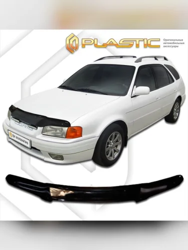 Дефлектор капота Classic черный Toyota Sprinter Carib  1995-1997