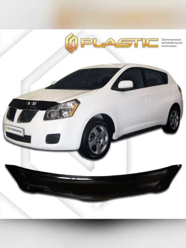Дефлектор капота Classic черный Toyota Voltz  2008-2010