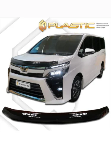 Дефлектор капота Classic черный Toyota Voxy III поколение, I рестайлинг, минивэн 2017 – н. в.
