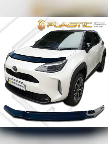 Дефлектор капота Classic черный Toyota Yaris Cross I поколение, джип/suv 5 дв.,  2020 - 2023