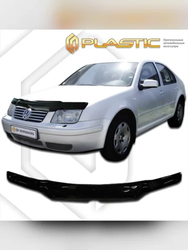 Дефлектор капота Classic черный Volkswagen Bora  1998-2005
