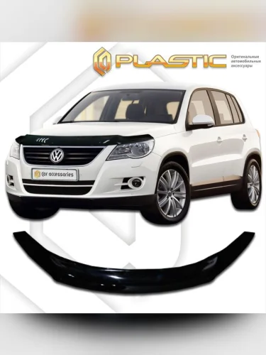 Дефлектор капота Classic черный Volkswagen Tiguan  2006-2011