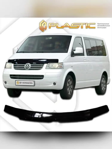Дефлектор капота Classic черный Volkswagen Transporter  2003-2008