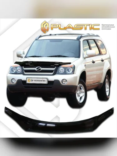 Дефлектор капота Classic черный ZX Auto Landmark  2005-н.в.