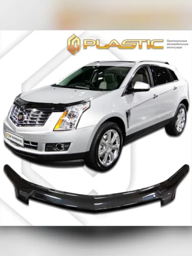 Дефлектор капота (exclusive) Classic черный Cadillac SRX  2009–н.в.