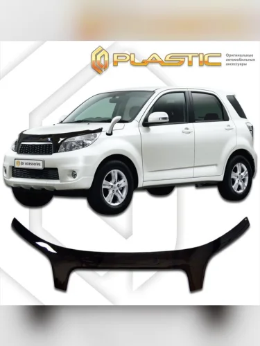 Дефлектор капота (exclusive) Classic черный Daihatsu Be-Go  2006–н.в.