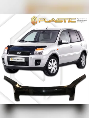 Дефлектор капота (exclusive) Classic черный Ford Fusion  2004-2013