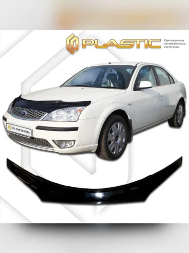 Дефлектор капота (exclusive) Classic черный Ford Mondeo  2000-2007