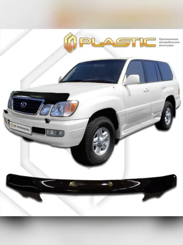 Дефлектор капота (exclusive) Classic черный Lexus LX 470  1998–2007