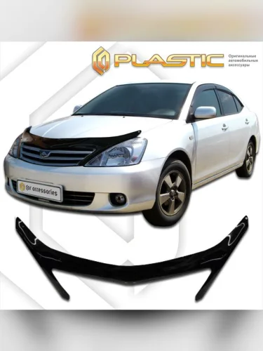 Дефлектор капота (exclusive) Classic черный Toyota Allion  2001-2007