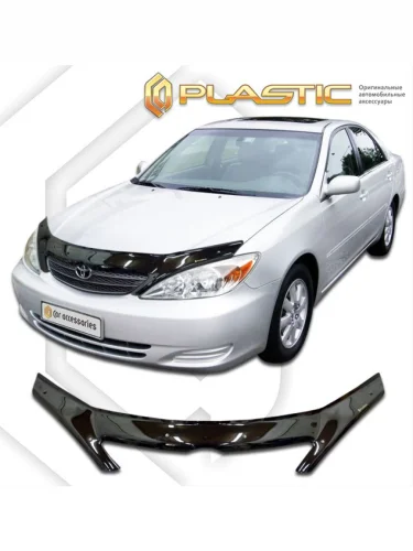 Дефлектор капота (exclusive) Classic черный Toyota Camry  2001-2003