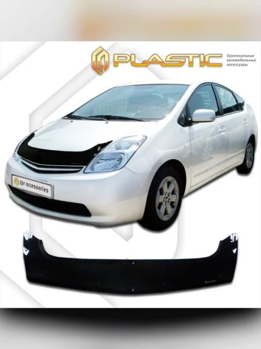 Дефлектор капота (exclusive) Classic черный Toyota Prius Right hand drive 2003-2011