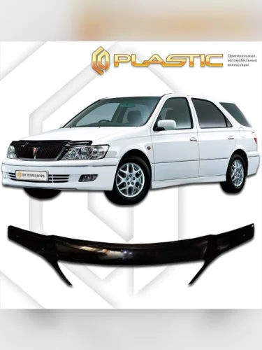Дефлектор капота (exclusive) Classic черный Toyota Vista Ardeo 2000-2003