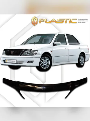 Дефлектор капота (exclusive) Classic черный Toyota Vista  2000-2003