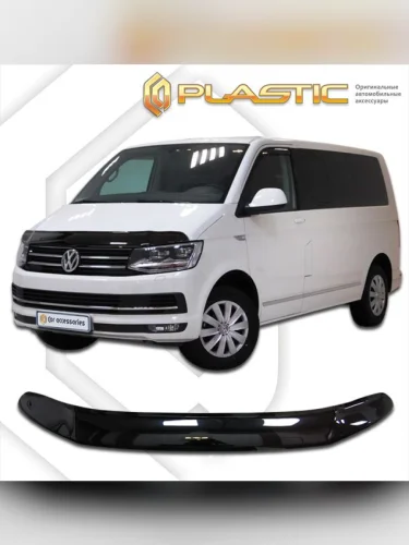 Дефлектор капота (exclusive) Classic черный Volkswagen Multivan  2015–н.в. 