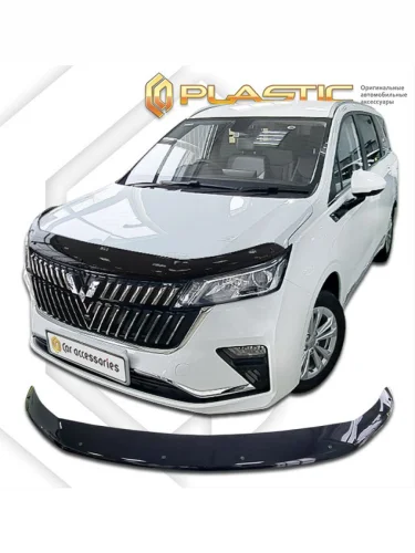 Дефлектор капота (exclusive) Classic черный Wuling Jiachen I поколение, минивэн  2022 - н.в.