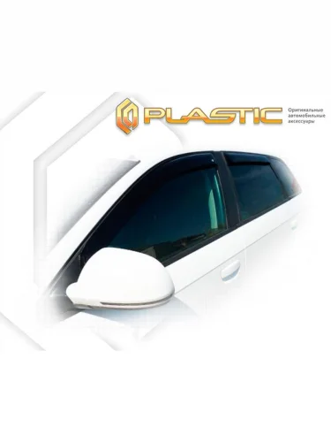 Ветровики дверей Classic полупрозрачный Audi A3  2008-2010