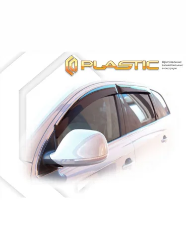 Ветровики дверей Classic полупрозрачный Audi Q7  2005–2015