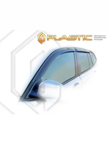 Ветровики дверей Classic полупрозрачный BMW X3  2017-н.в.