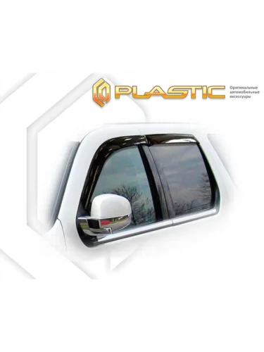 Ветровики дверей Classic полупрозрачный Cadillac Escalade  2007–2014