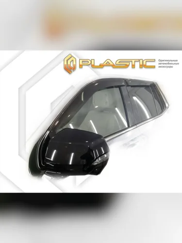 Ветровики дверей Classic полупрозрачный Cadillac Escalade V поколение, джип/suv 5 дв. 2020–н.в. 
