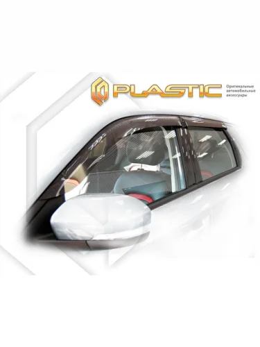 Ветровики дверей Classic полупрозрачный Changan CS55  2017-н.в.