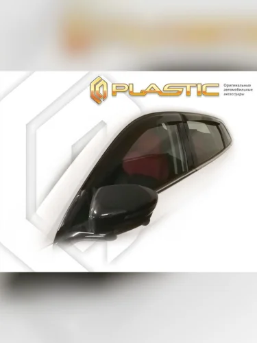 Ветровики дверей Classic полупрозрачный Changan CS55 plus  2022-н.в. 