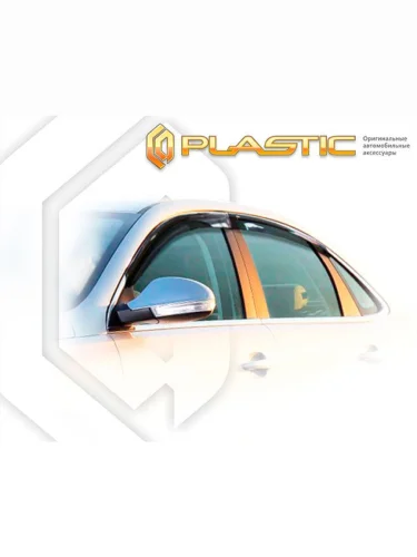 Ветровики дверей Classic полупрозрачный Chery Arrizo 7  2013–2016
