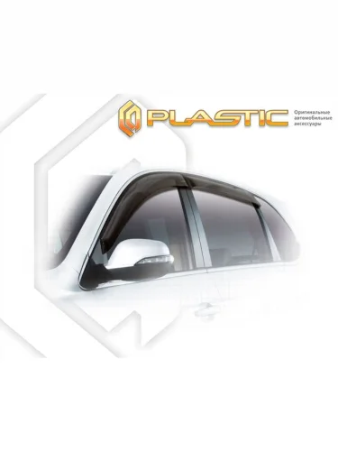 Ветровики дверей Classic полупрозрачный Chery Tiggo 5  2014–н.в.