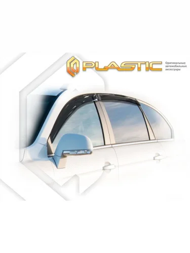 Ветровики дверей Classic полупрозрачный Chevrolet Captiva  2007-2011