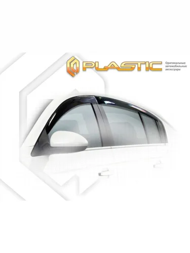 Ветровики дверей Classic полупрозрачный Chevrolet Cruze хэтчбэк 2011–н.в.