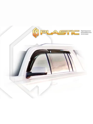 Ветровики дверей Classic полупрозрачный Chevrolet Tahoe IV поколение, джип/suv 5 дв.  2013 - 2021