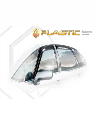Ветровики дверей Classic полупрозрачный Citroen C4 Picasso  2006-2013