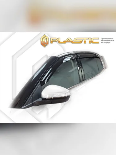 Ветровики дверей Classic полупрозрачный Citroen C5 Aircross I поколение рестайлинг, джип/suv 5 дв. 2022 - н.в.