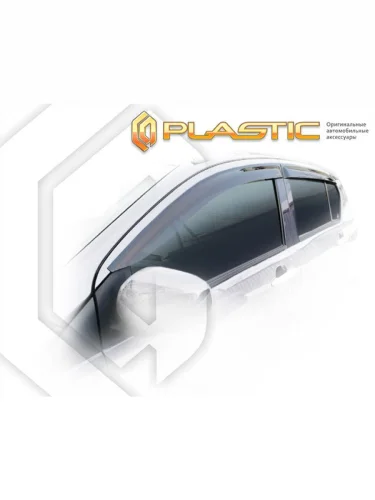 Ветровики дверей Classic полупрозрачный Daihatsu Mira e:S  2011-2017