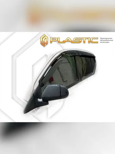 Ветровики дверей Classic полупрозрачный Daihatsu Mira e:S II поколение, хэтчбек 5 дв., 2017 - н.в.