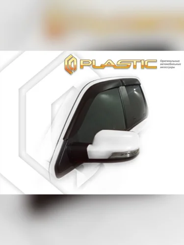 Ветровики дверей Classic полупрозрачный Dodge Ram 1500 V поколение, пикап, Quad Cab 2019 - н.в.